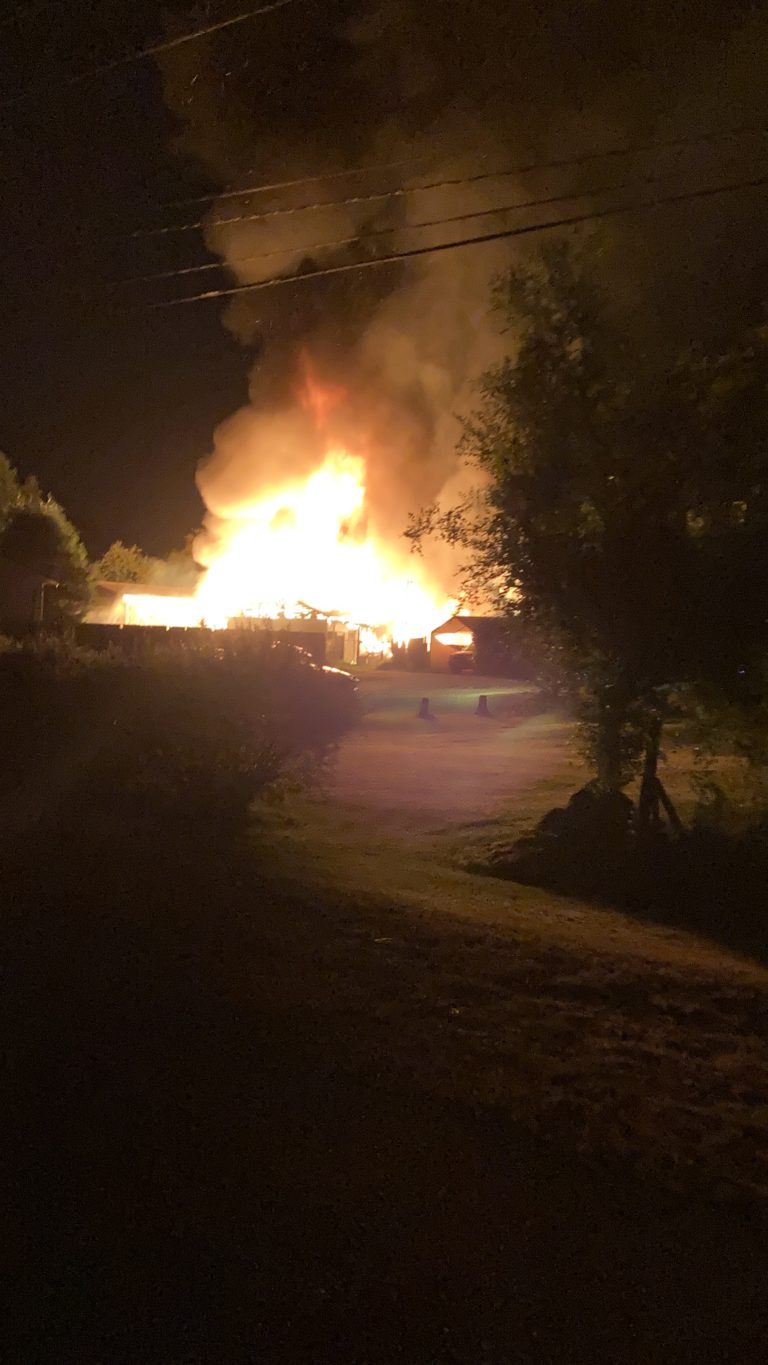 Greenwood house fire destroys home