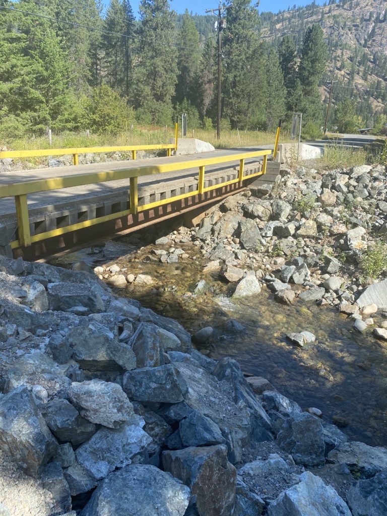 Bridge replacement to close Brown Creek Road
