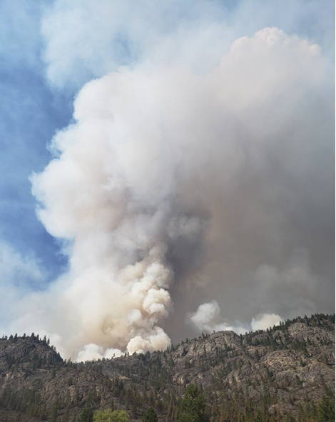 Nk’Mip Creek Wildfire continues to grow