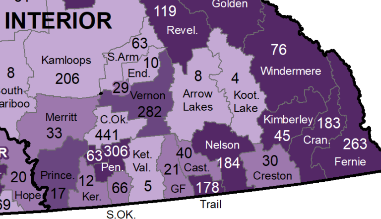 New Boundary COVID-19 cases down slightly