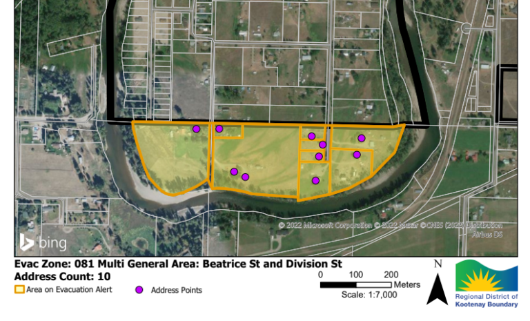 UPDATED: 10 rural Grand Forks properties on evacuation alert