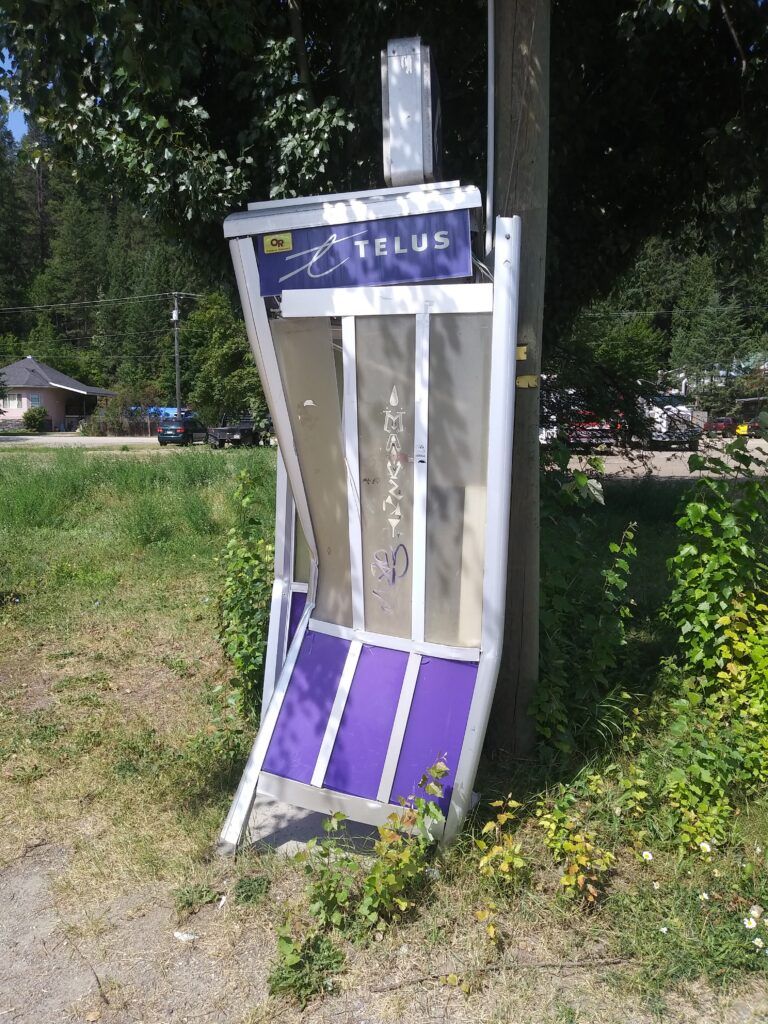 Payphones on their way out in the Boundary