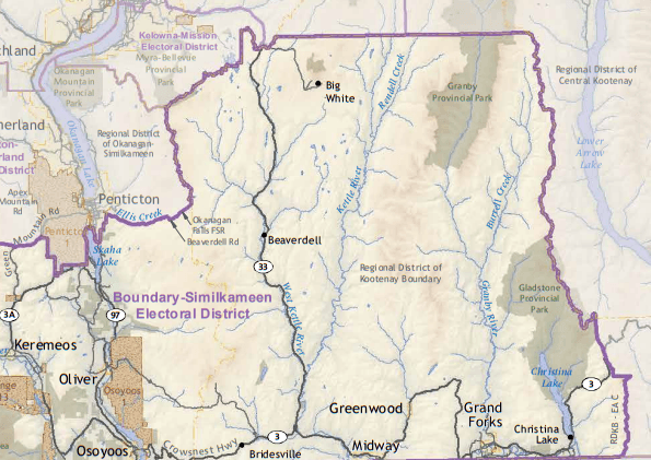 Christina Lake to remain in Boundary-Similkameen