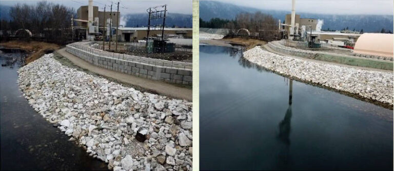 Rockwool dike finished under budget